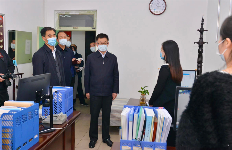 市长马宇骏到市统计局调研检查统计工作市政府秘书长宋国宏参加调研